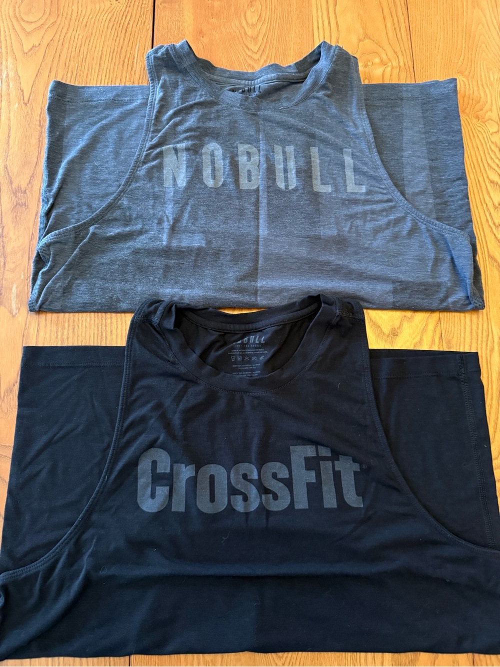 NOBULL Women's Tank Top Duo - Black and Charcoal